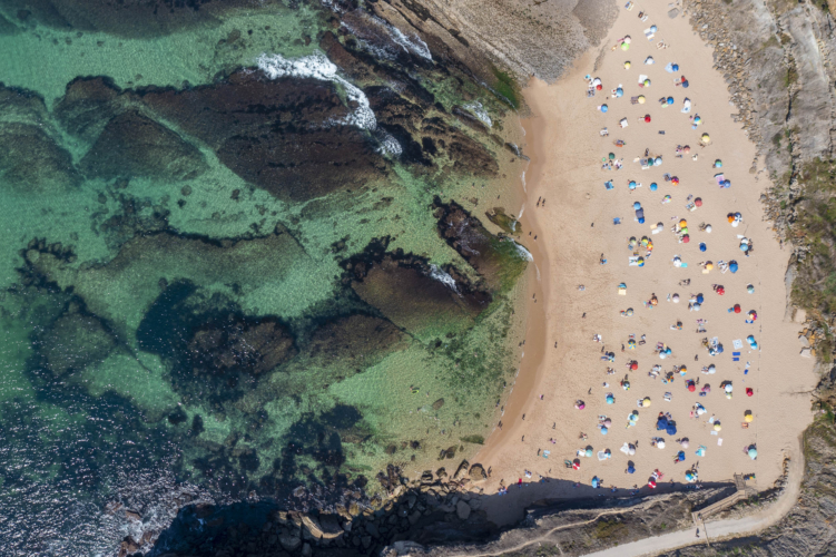 Coxos Beach view only ten to fifteen minutes walk from Villa Lavanda